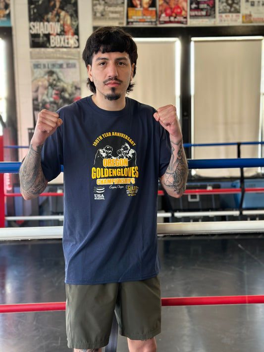 Oregon Golden Gloves  100th Anniversary Edition Graphic T-Shirt